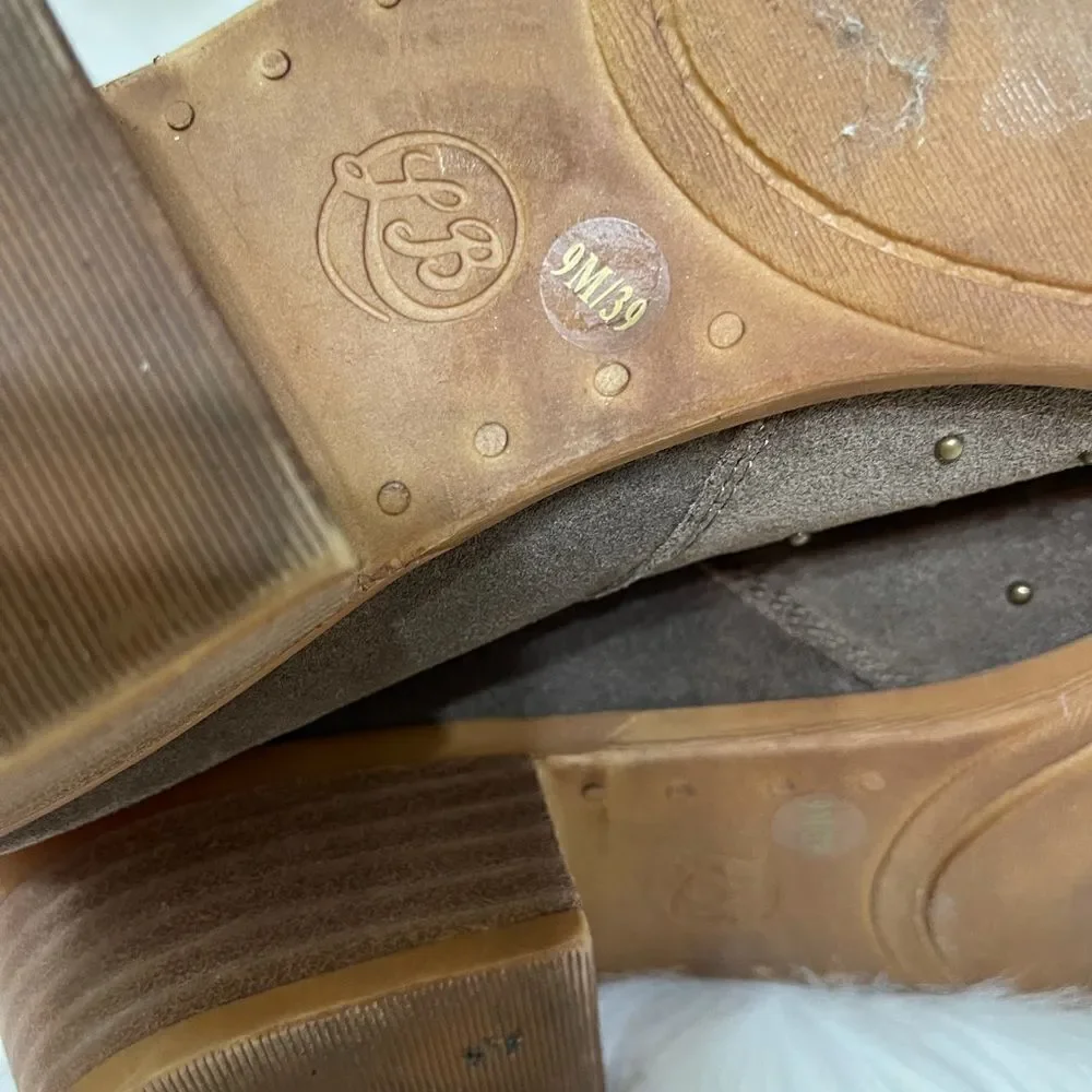 Lucky Brand brim booties, size 9‎